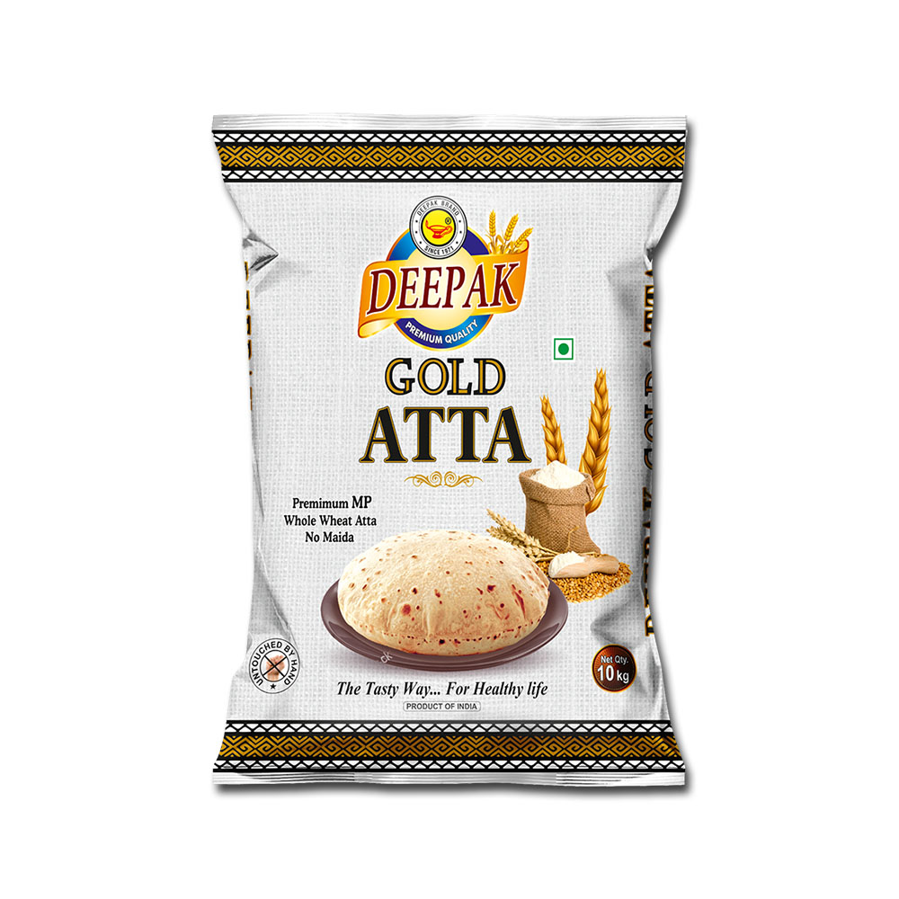 MP Gold Atta Deepak Brand SS INDIA FOODS PVT LTD Regular Flours