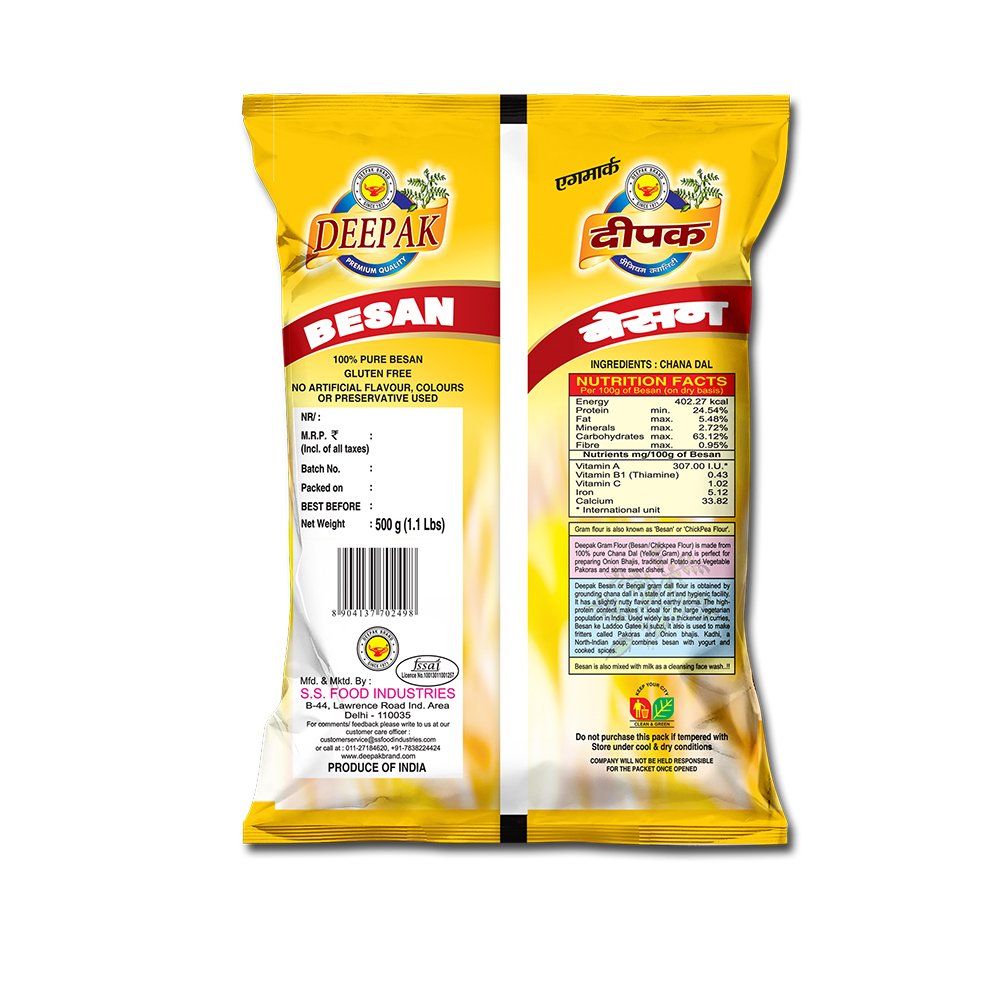Top Rated Besan Manufacturer in India | Deepak Brand Top Rated Besan Manufacturer in India | Deepak Brand