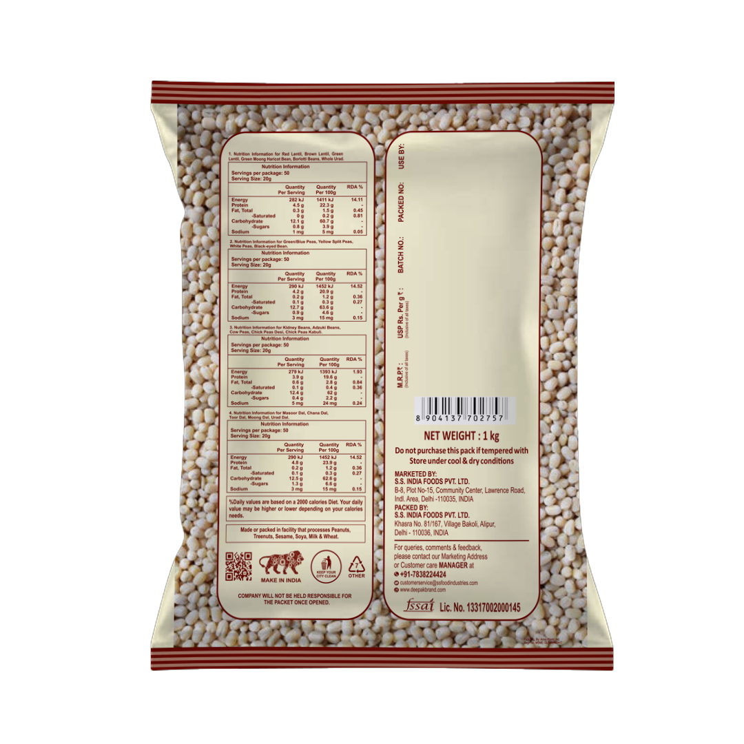 Best Urad Gota Dal Manufacturer in India – Deepak Brand
