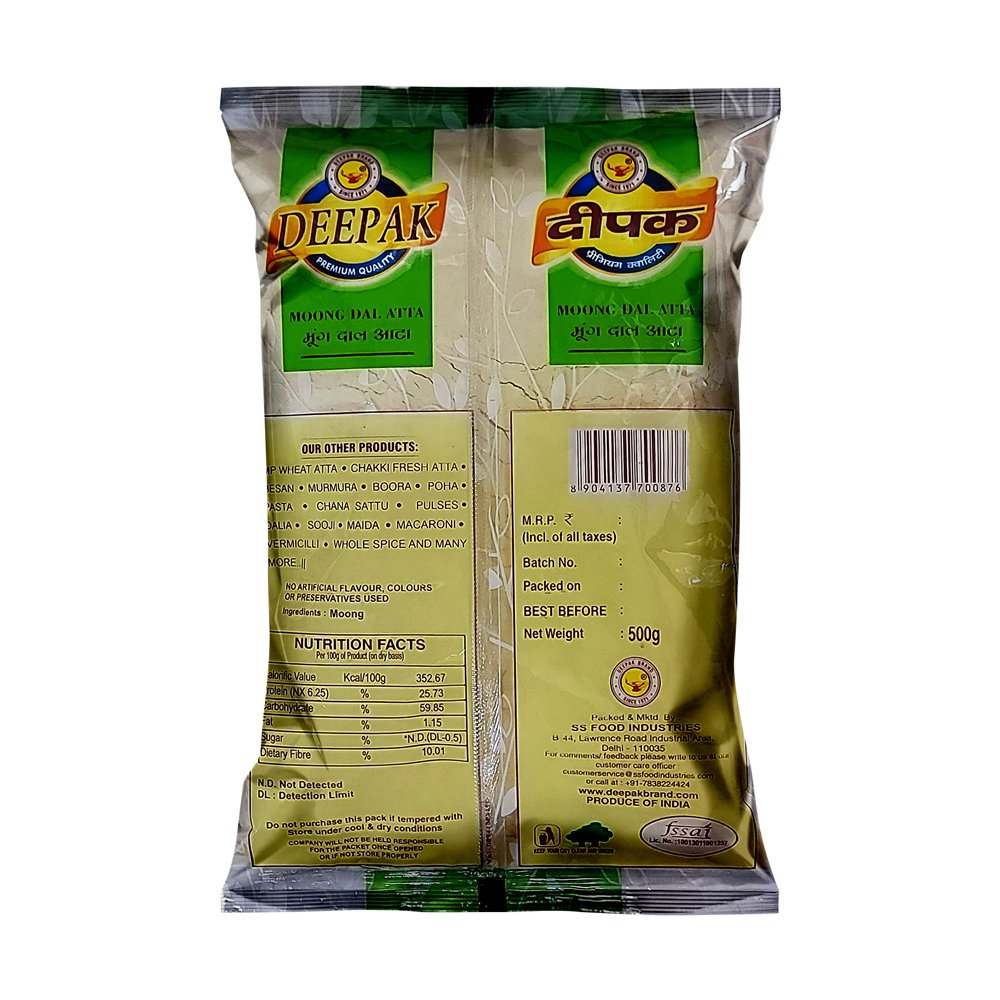Best Moong Atta Manufacturer in India | Deepak Brand Best Moong Atta Manufacturer in India | Deepak Brand