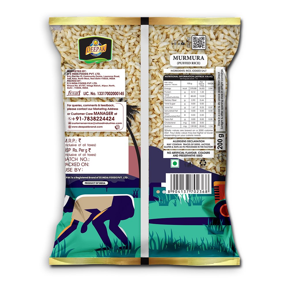 Best Murmura & Puffed Rice Manufacturer in India – Deepak Best Murmura & Puffed Rice Manufacturer in India – Deepak