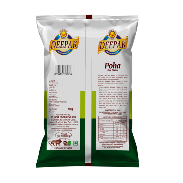 Best Poha Manufacturer in India | Deepak Brand