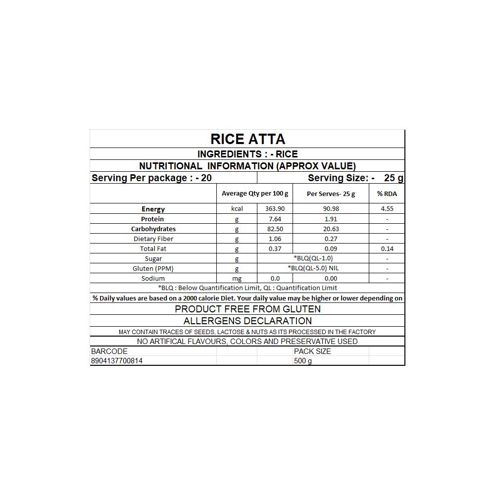 Rice Atta Manufacturer in India | Deepak Rice Flour Products Rice Atta Manufacturer in India | Deepak Rice Flour Products