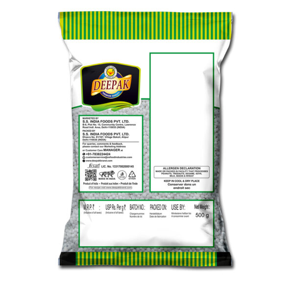 Sabu Dana Manufacturer | Pure & Nutritious Vrat-Friendly Tapioca