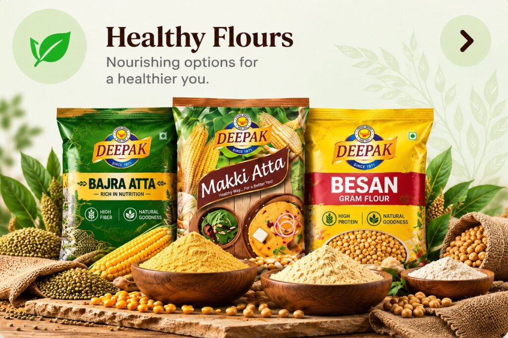 Deepak Brand – Nutritious MP Flours, Pulses & More Manufacturer